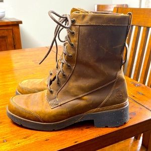 Leather Timberland Boots
